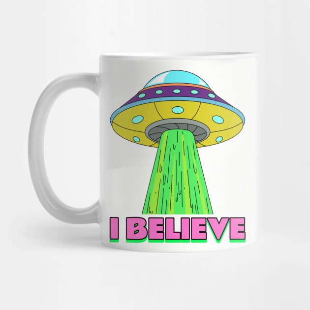 Trippy Alien Abduction by Tip Top Tee's